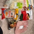 What I bought in H-mart & Joongbu market today