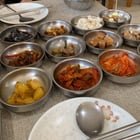 Samgyeopsal side dishes.