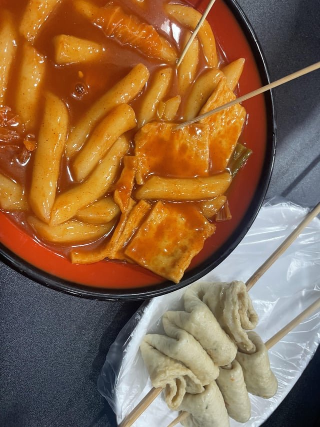 Chewy sweet&savory tteokbokki