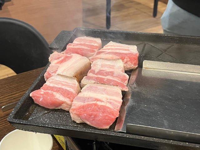 Korean Pork (Ogyeopsal / Five-layered Pork Belly)