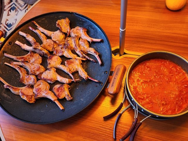 Camping food
