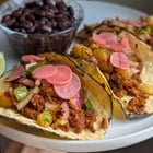 Look I’ll probably get dragged, but hear me out: Mexikorean tacos.