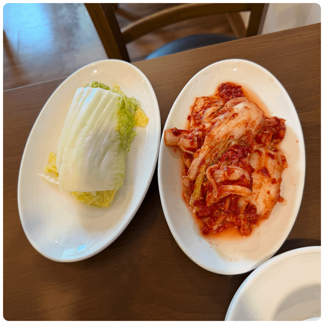 I know this is very obvious but the kimchi in Korea in soooo good!