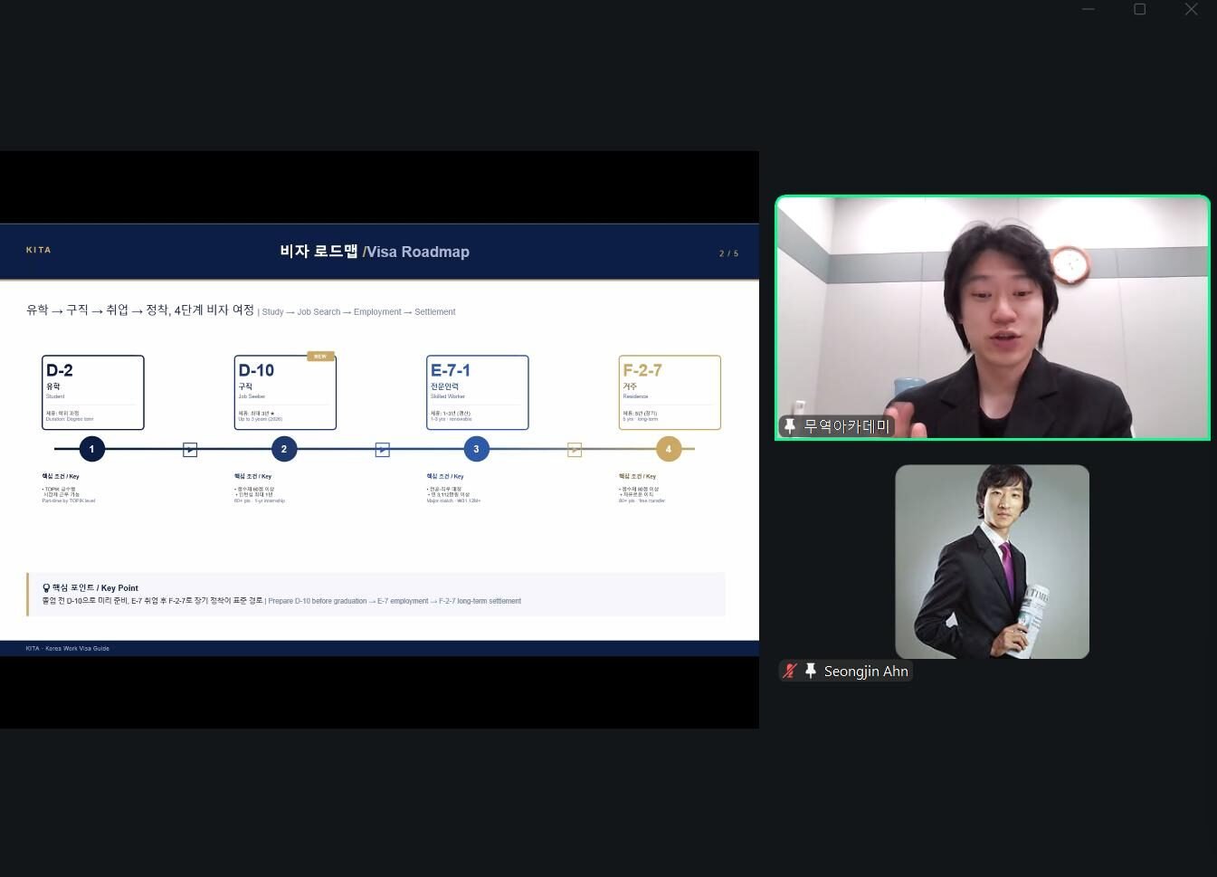 [PHOTO] Korea Times hosts visa information webinar for international students