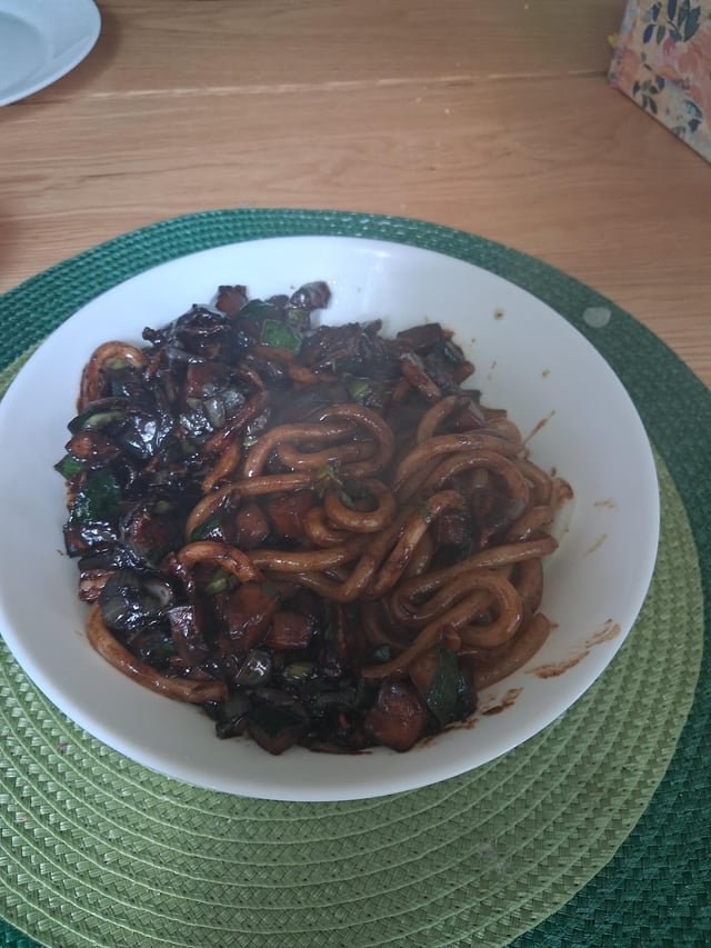 Homemade Jjajangmyeon