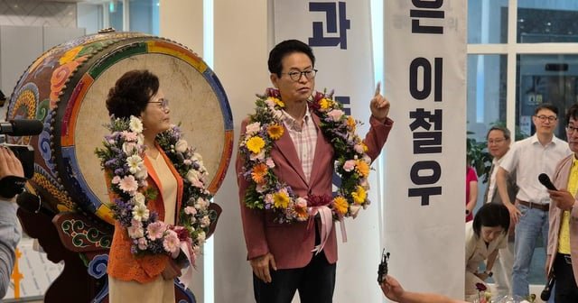 Lee Cheol-woo leads North Gyeongsang governor race in South Korea