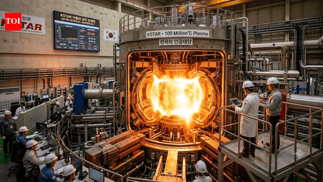 South Korea’s artificial Sun ran high-confinement mode for 102 seconds, sustained plasma at 100 million degrees Celsius for 48 seconds