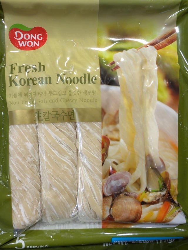 Help with uses for “Fresh Korean Noodle”