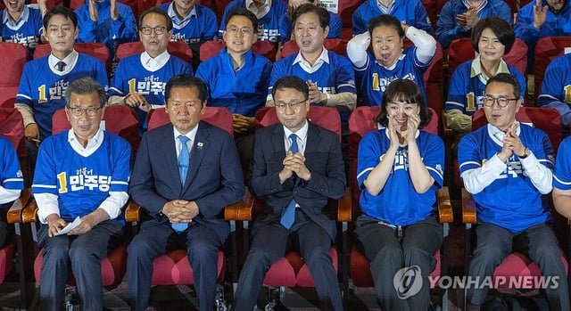 Ruling DP projected to win high-stakes local elections seen as key test for president