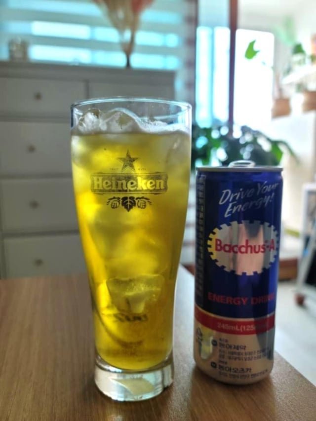 Not coffee. Not Red Bull. Just Bacchus.