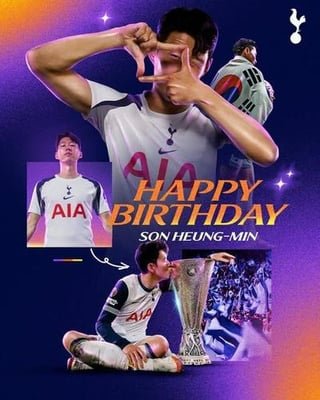 Happy birthday Son Heung-min!