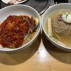 Pyongyang is in North Korea, but I just tasted its legendary authentic cold noodles right here near Seoul. 🍜🇰🇷