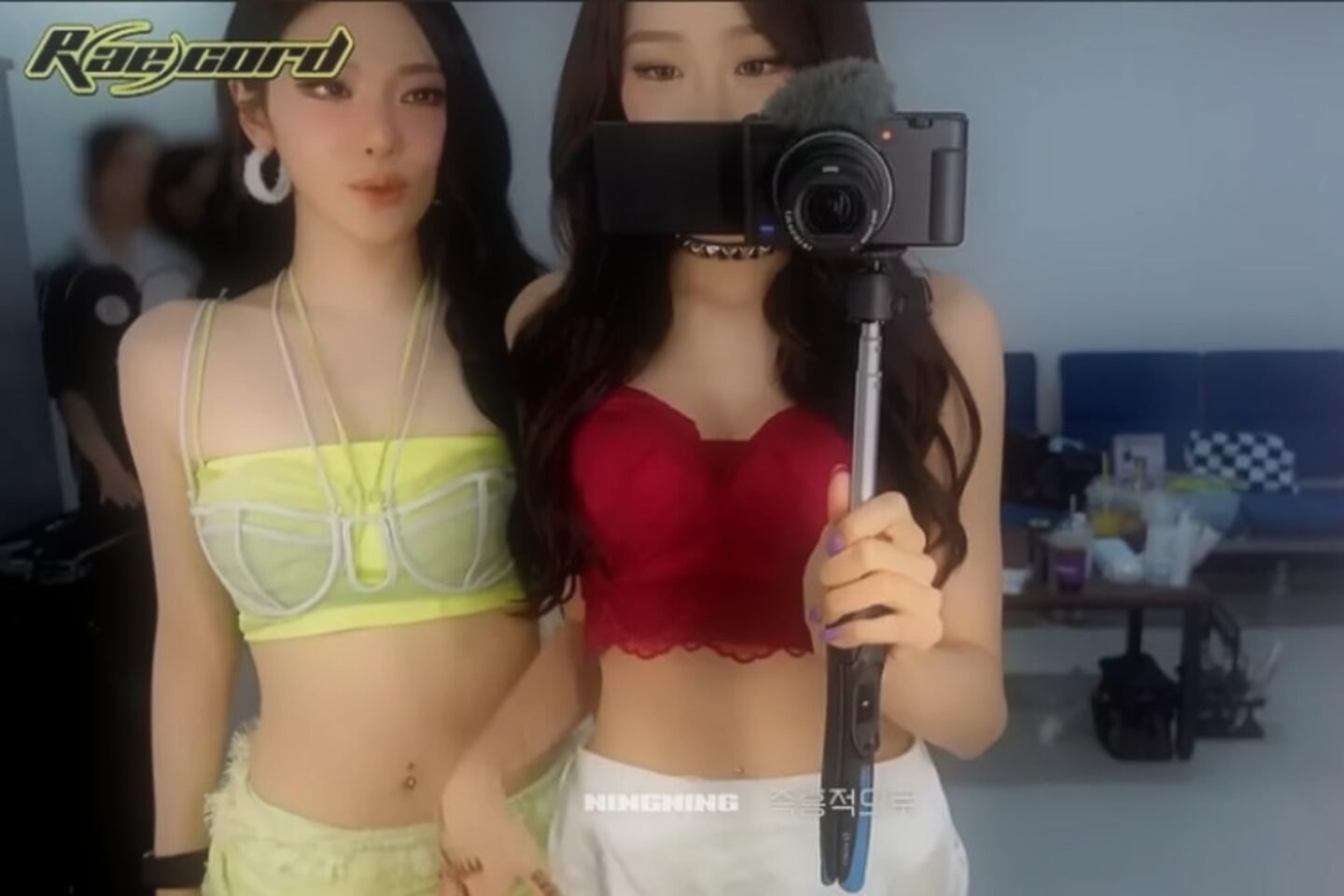 Aespa’s Giselle and Ningning reveal matching belly button piercings