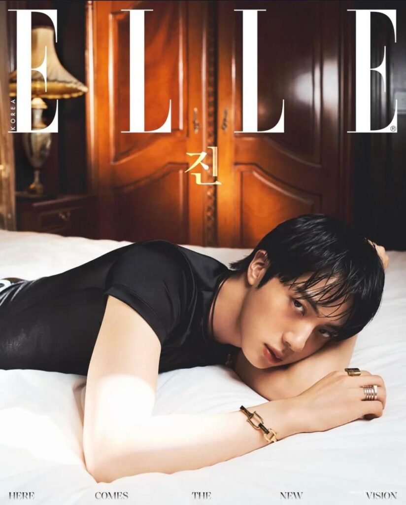 Jin, Undressed of Armor – BTS Jin ELLE Korea August 2026 Cover 