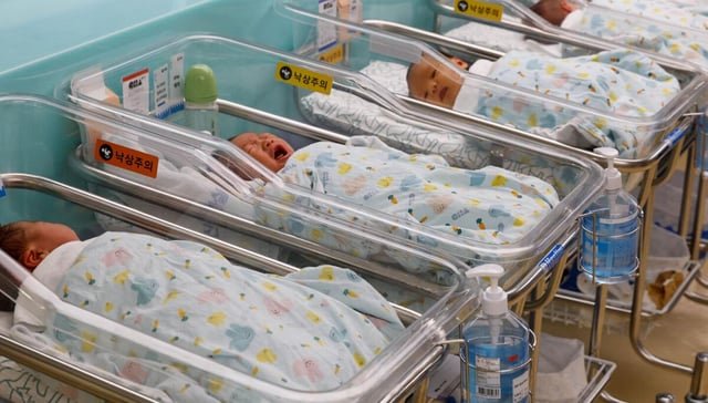 Korea’s birthrate rises at fastest pace on record in Q1