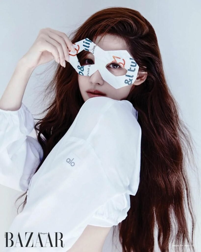 Sana Rewrites the Rules of Radiance for Harper’s BAZAAR Korea x ALO