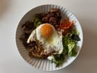 Bibimbap with KBBQ leftovers