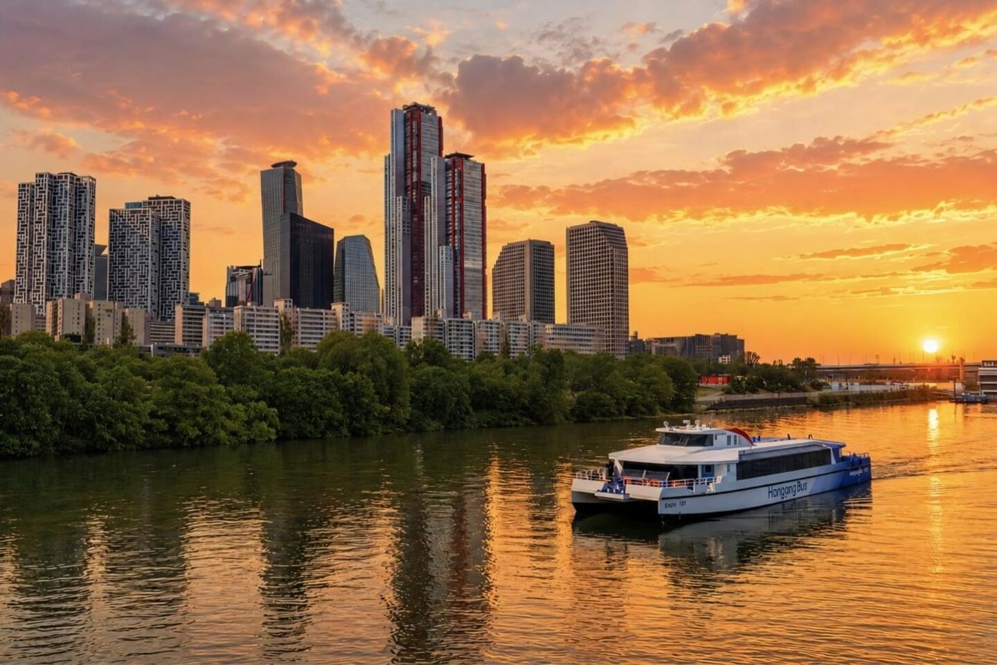 Seoul to expand nighttime river bus operations starting Saturday