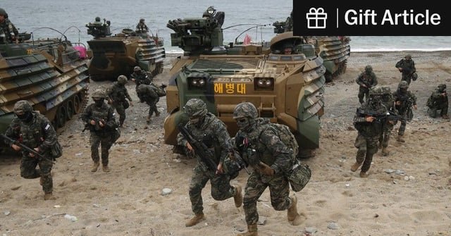 U.S. Marines Cancel Drill With South Korea, Citing Iran War Demands